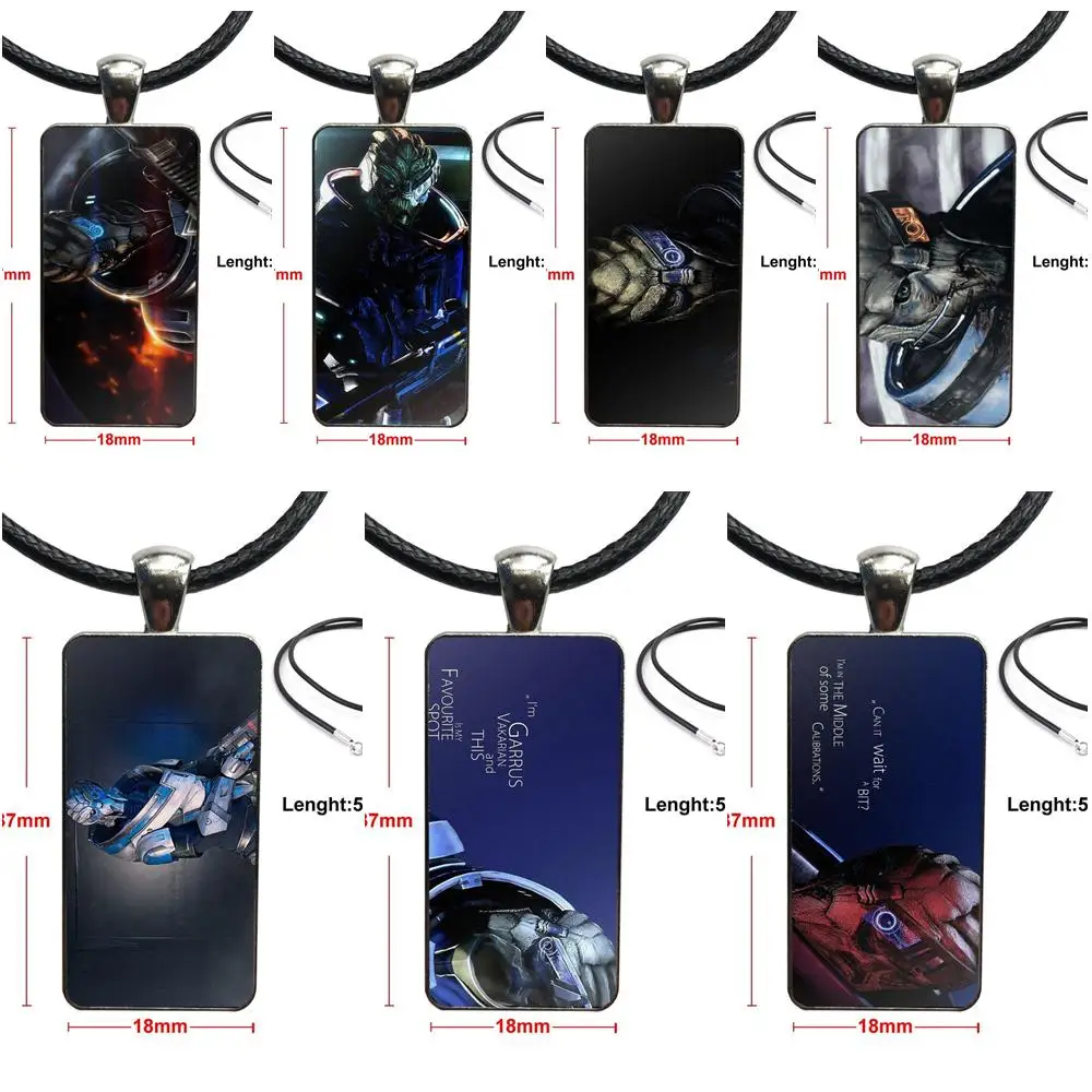 Гаррус вакарский массовый эффект Винтажные Ювелирные изделия стальной цвет