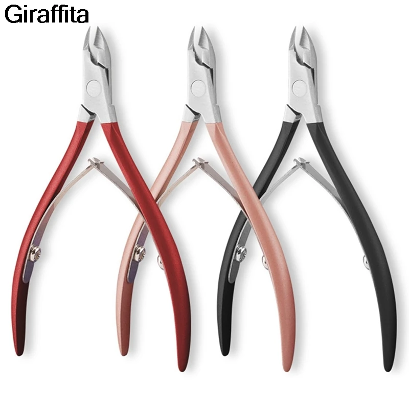 

1Pc Stainless Steel Cuticle Nippers Scissor Cutter Dead Skin Remover Clipper Trimmer Manicure Pedicure Nail Art Tools