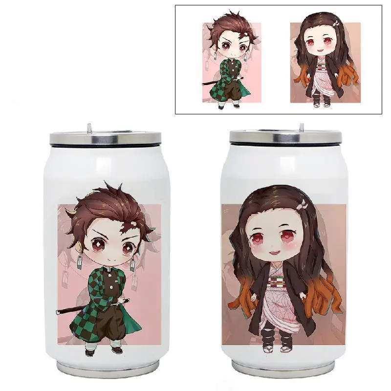 Изоляционная чаша из нержавеющей стали с изображением дьявольского клинка Аниме