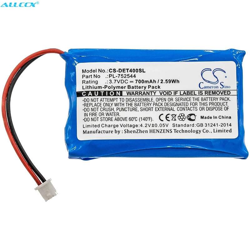 Аккумулятор Cameron Sino 700mAh для передатчика Educator (ET 400 ET 402 800 802 EZ 900 902 903 904 K9 402)|Цифровые
