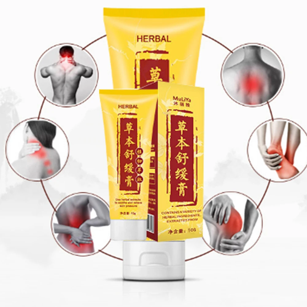 10 г/шт. тепловой бальзам травяная мазь Крем Для ревматоидного артрита боли в