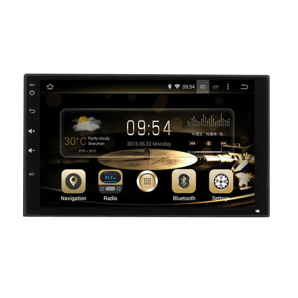 Универсальный 2 din Android 9 0 Восьмиядерный Автомобильный dvd радио плеер bluetooth gps