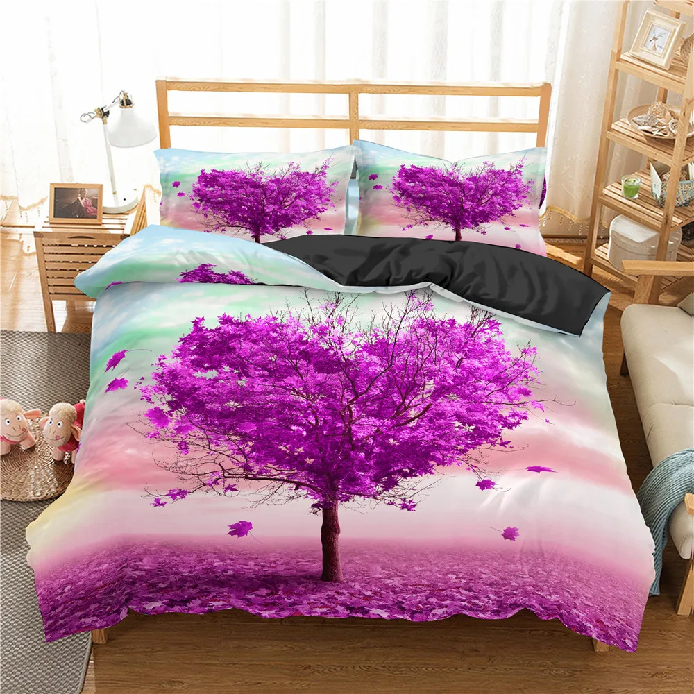 2021 череп Постельное белье романтическая любовь сердце постельное Queen King Размеры