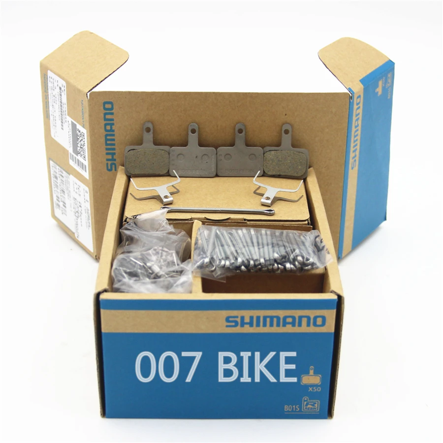 25 50 комплект Shimano B01S B03S колодки Deore MTB MT200/M315/M355/M395/M446/M575/M525/M486/M485/M445 SHIMANO тормозных