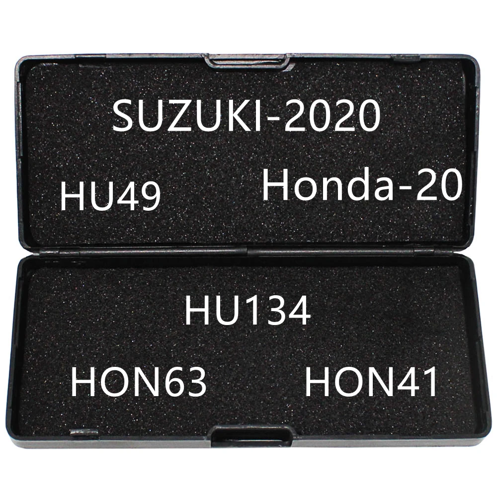 Oroginal Genuine LiShi 2 in 1 HU134 HON63 HON41 SUZUKI-2020 Honda-20 Locksmith Tools Auto Decoder and Pick Tools /Lot