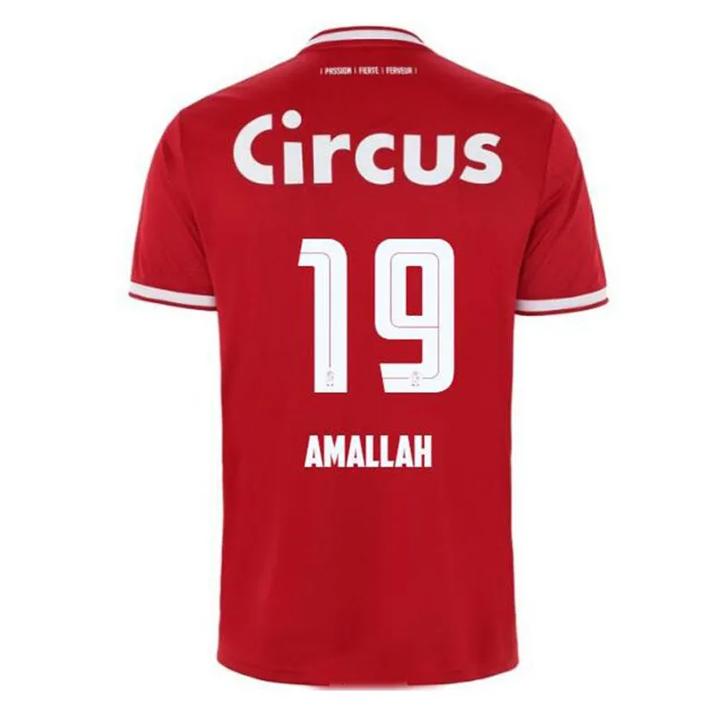 

Standard Lige RASKIN Soccer Jersey 2021 22 Liege VANHEUSDEN CARCELA Maillots De Foot AMALLAH LESTIENNE Football Shirt Kit