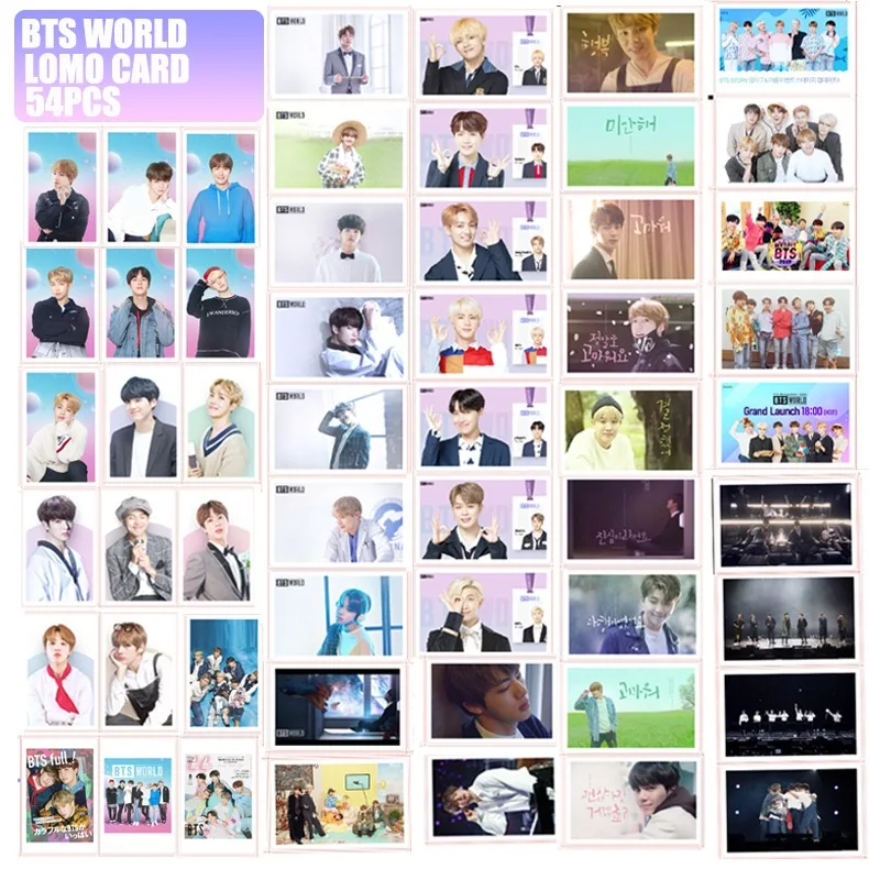 Южно-корейские группы K-POP Bangtan плакат LOVE Yourself карта души 7 Persona Плакаты ломо карты