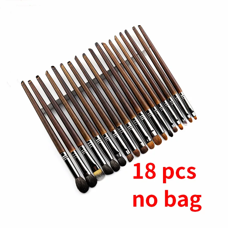 18 pcs no bag OVW 5/18/24/набор кистей для макияжа, теней для растушевки кисти для глазури, прецизионный шейдер кисти для makiyazha glaz brochas maquillaje - Handle Color: 18 pcs no bag