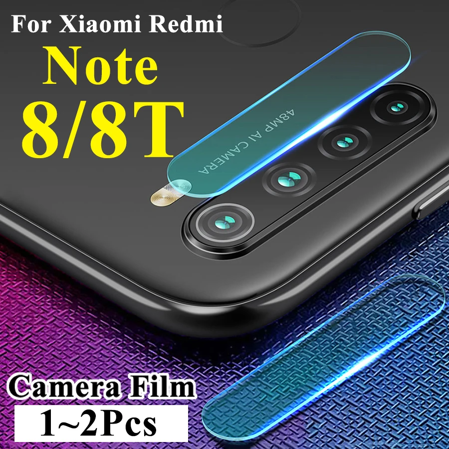 Закаленное стекло для камеры Xiaomi Redmi Note 8 T 1 2 шт. защитная пленка T|Защитные стёкла