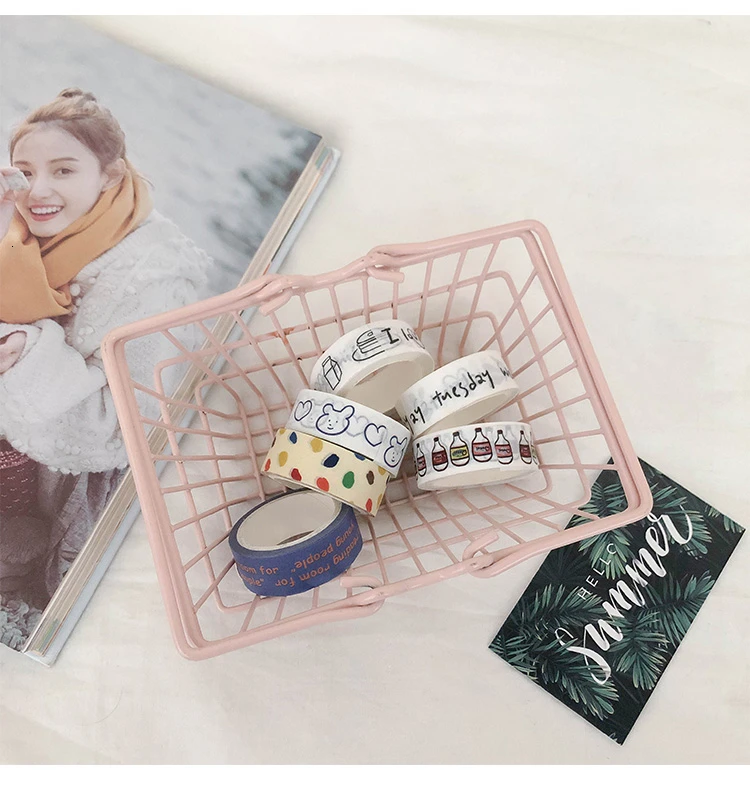 SIXONE Ins простая мультяшная Васи лента английская буква ручная учётная запись