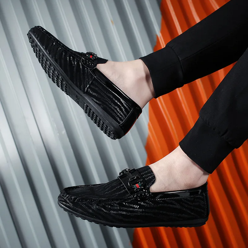 Luxury Brand Spring Summer Men's Loafers Casual Shoes Men Breathable Slip-On Italian Soft Driving Mocassin Homme 1.8a | Обувь