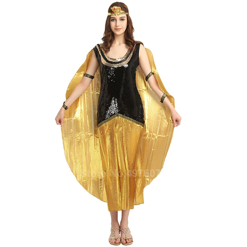 Сказочная Древняя Греция богиня Косплей Костюм Взрослые женщины Хэллоуин