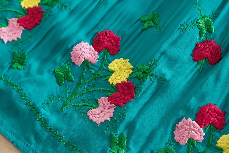 Новинка 2021 летняя Хлопковая женская одежда с вышивкой размера плюс милые