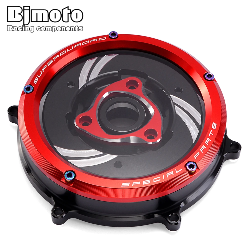 Прозрачный пружинный фиксатор сцепления BJMOTO Racing R для Ducati 959 Panigale 2016 2017 2018 2019