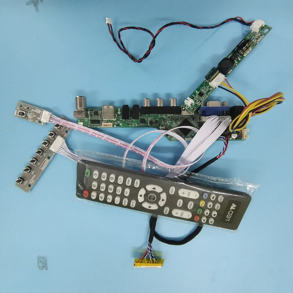 

kit for LM240WU8-SLA1 30pin VGA HDMI Controller board 24" Screen Panel 1920X1200 USB TV AV LCD LED LVDS DIY CVBS
