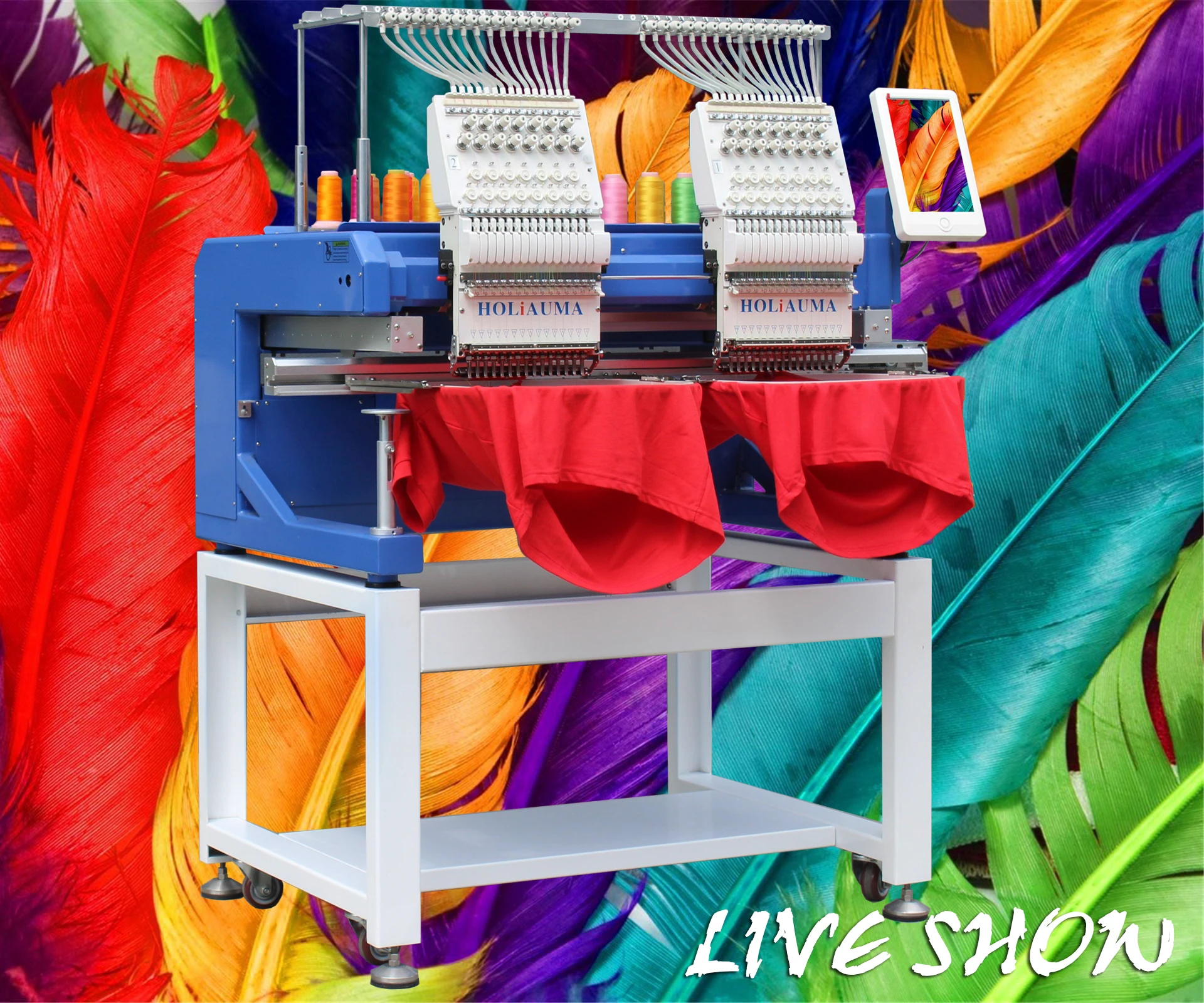 HO1502H dahao system tajima type 2 head embroidery machine | Дом и сад