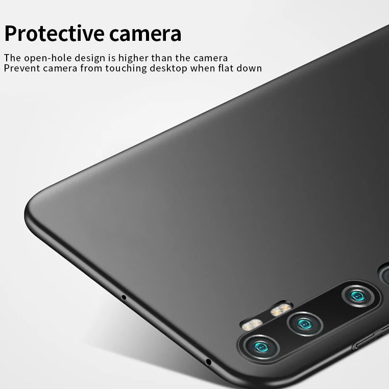 Для Xiaomi mi Note 2 Чехол Note 8 10 CC9 Pro тонкий гладкий и ультра-тонкий PC телефон задняя крышка для Xiao mi Red mi 7A 8A чехол Funda
