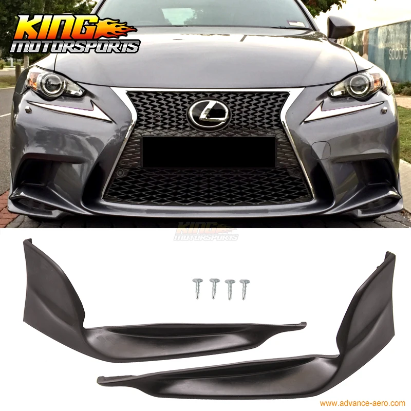 Подходит для 2014 2015 2016 Lexus IS250 IS350 F спортивный TR D стиль передний бампер губ