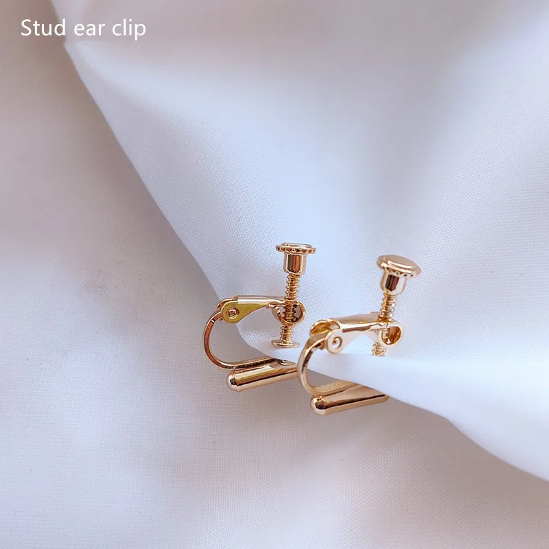 Пара винтовые серьги-гвоздики сделай сам Искусственные серьги превращаются в