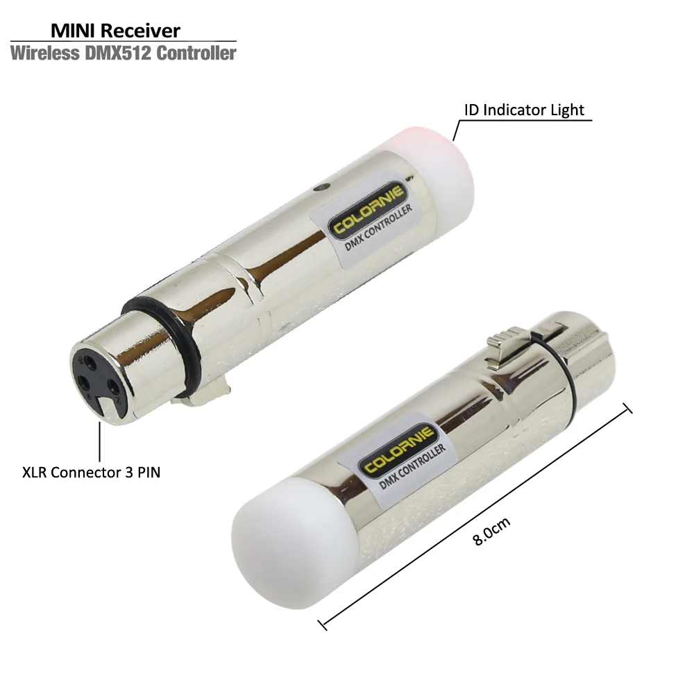 2,4G ISM Dmx контроллер беспроводной Dmx приемник передатчик DMX512 сигнал для DJ Luces диско светильник движущаяся головка