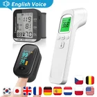 Портативный прибор для измерения кислорода в крови, тонометр и OLED-дисплей, измеритель сердечного ритма, spo2 PR, кислорода в крови