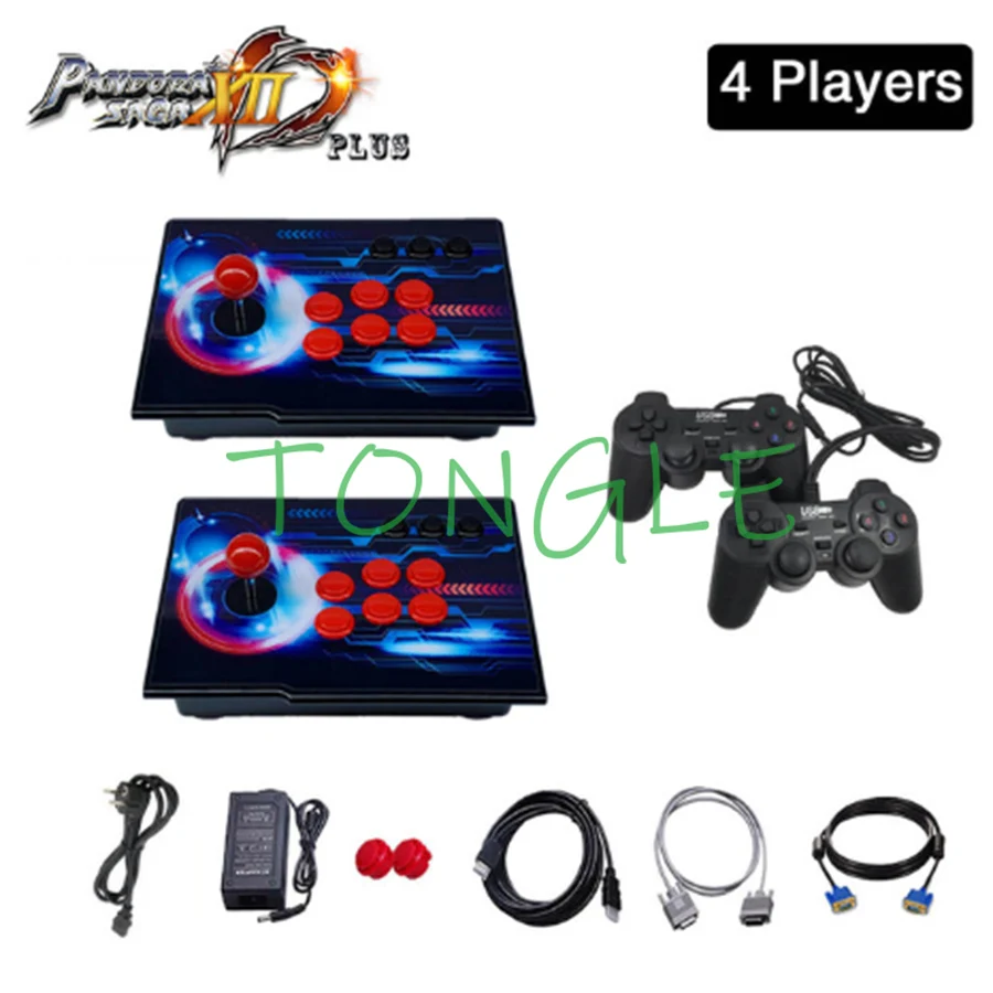 Игровая Ретро консоль Pandora Сага Box 12 plus 3188 в 1 с функцией экономии и нулевой