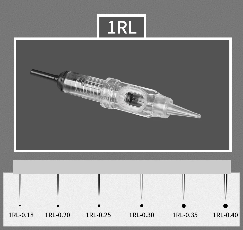 Disposable Microblading Eyebrow Tattoo Needles 1R 3R 5R 5F 7F Sterilized Permanent Makeup Cartridge Needles