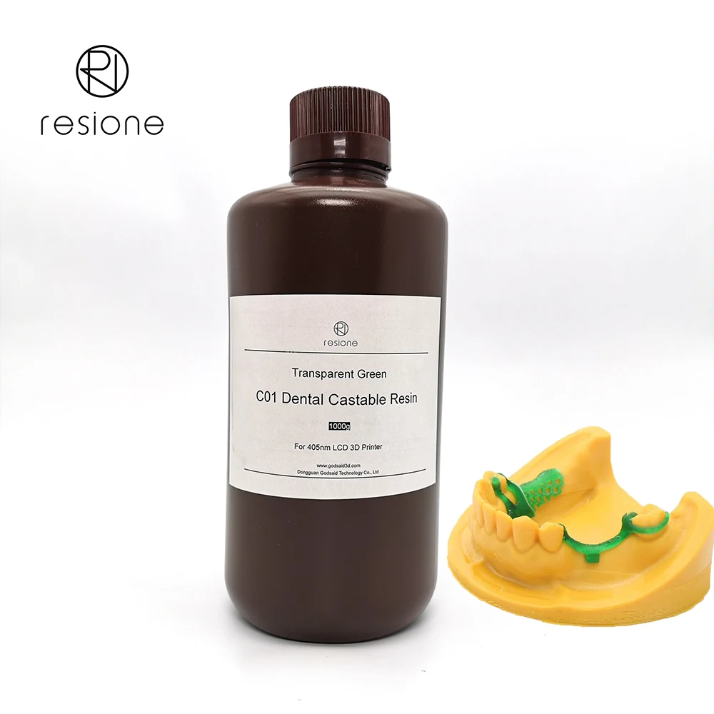 Resione C01 405nm UV LCD DLP полимерный 3d принтер Anycubic Elegoo Mars стоматологический съемный