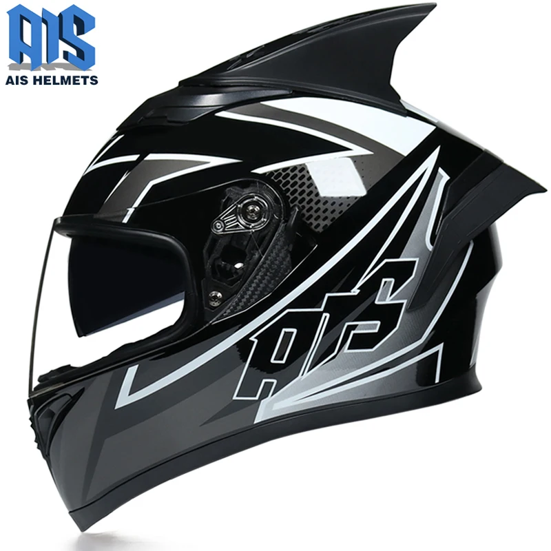 Новейший мотоциклетный шлем на все лицо для мужчин и женщин рыцарские теплые
