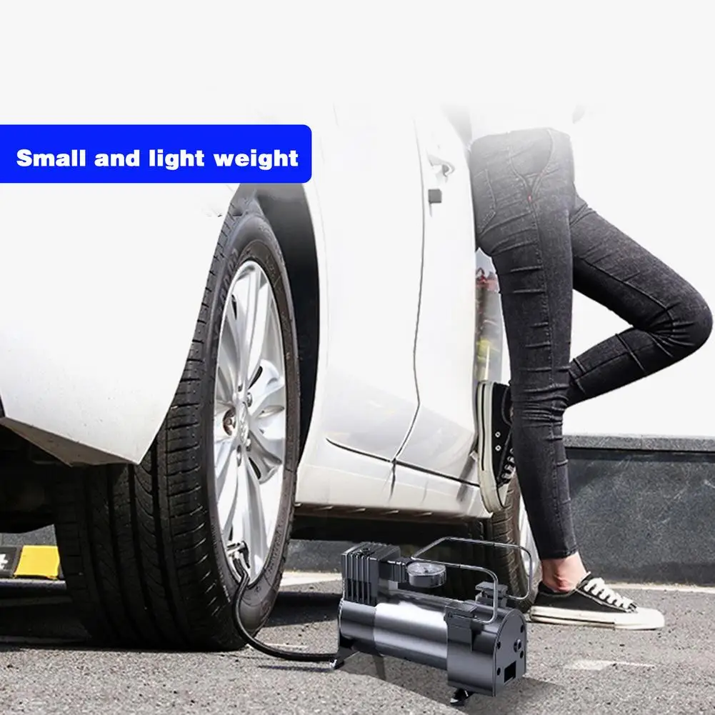 Автомобильный воздушный насос с низким уровнем шума портативный