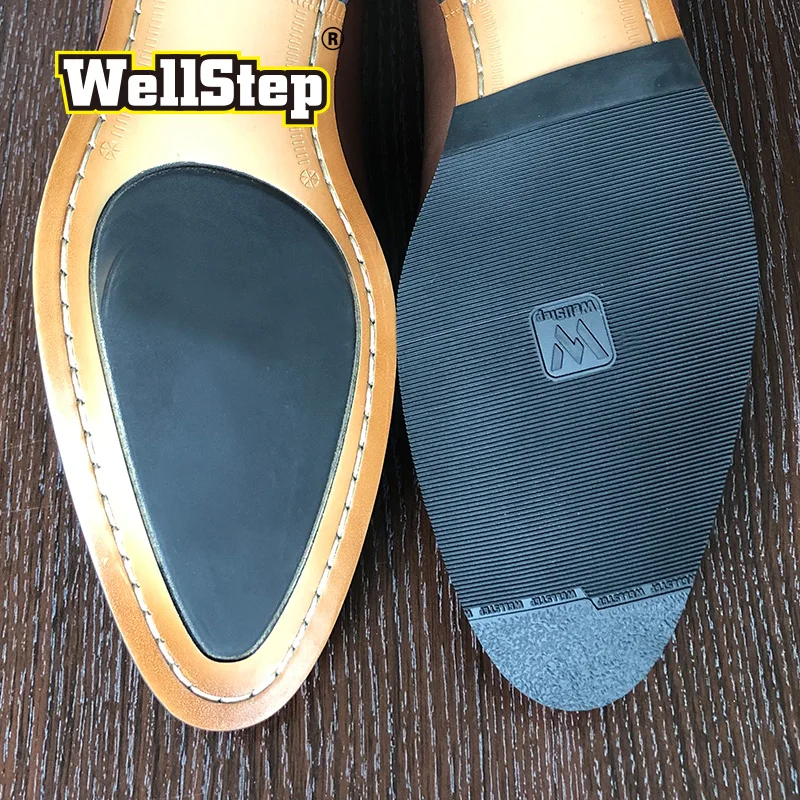 WELLSTEP/1 пара; подошва для ремонта обуви; подошва для стопы; резиновая подкладка; Подстилка; сменная Нескользящая нескользящая подошва