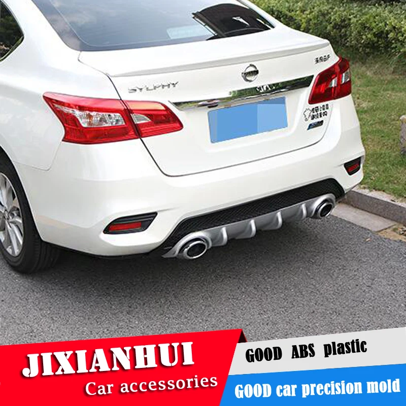 Комплект спойлера для кузова Sentra 2016-2018 Nissan ABS задний спойлер передний бампер