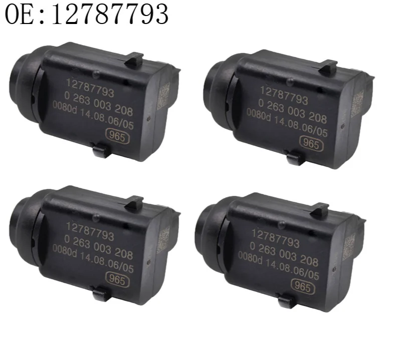 

4 PCS PDC Parking Sensor For Opel For Saab 9-3 Vectra C Vauxhall Astra For Zafira 12787793 0263003208 0263003172