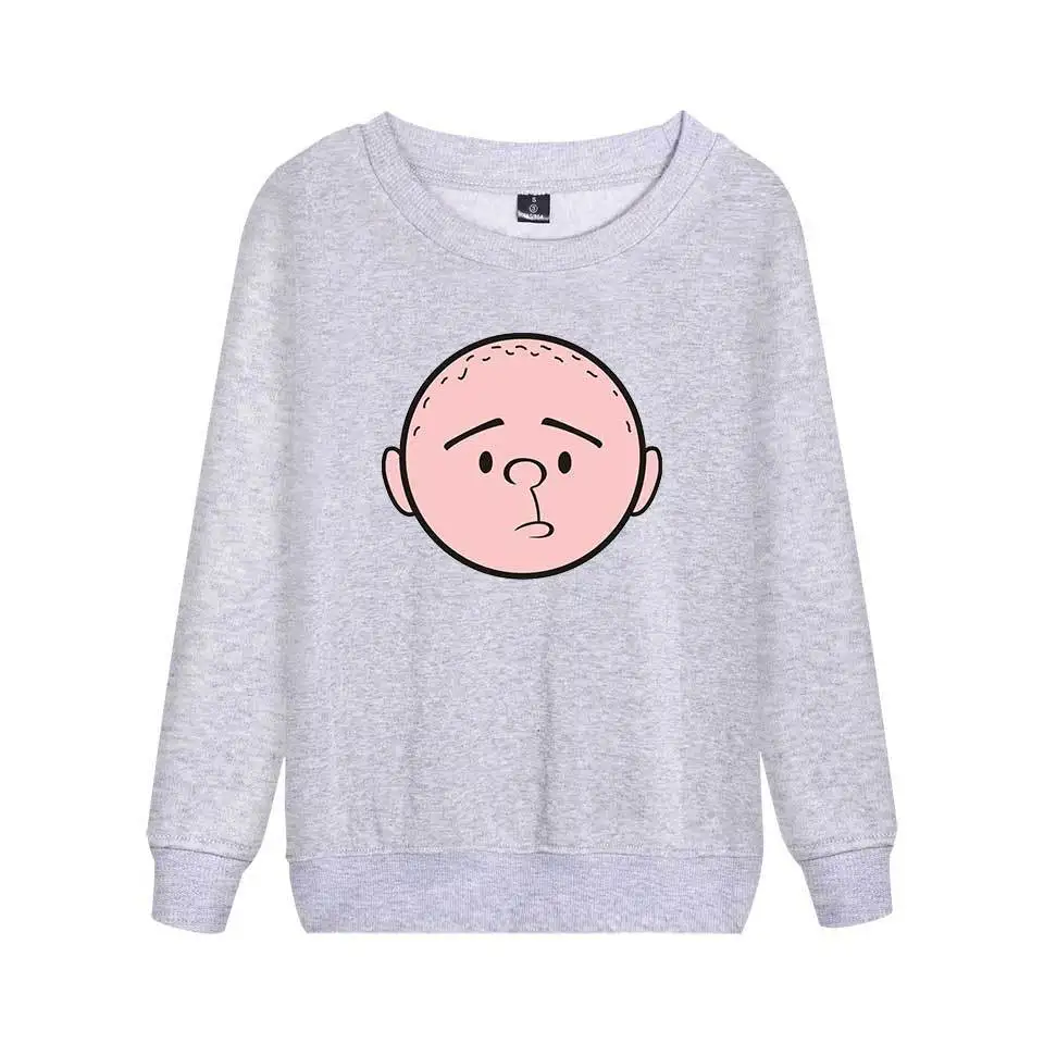 Женский свободный свитер с капюшоном большого размера серый женский средней