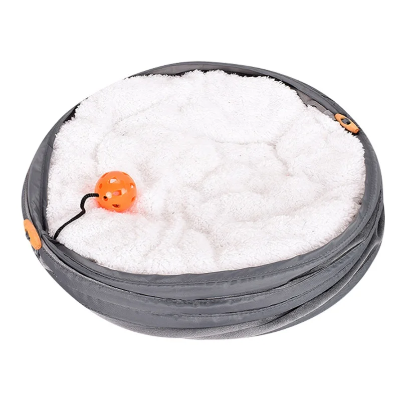 Спальный мешок для питомца кошки/собаки домик с милым рисунком котенок щенок