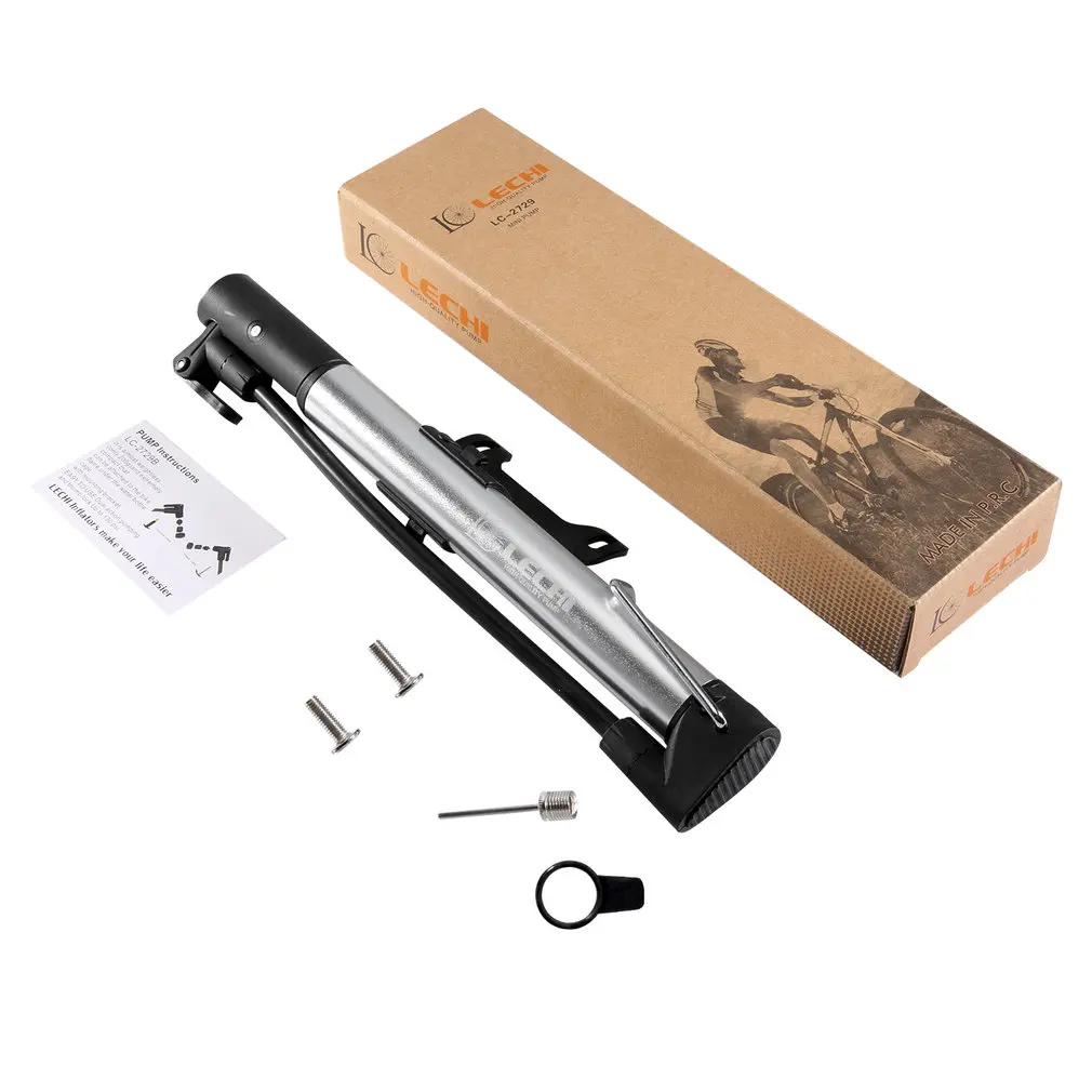 Портативный мини велосипедный насос высокого давления ручной воздушный