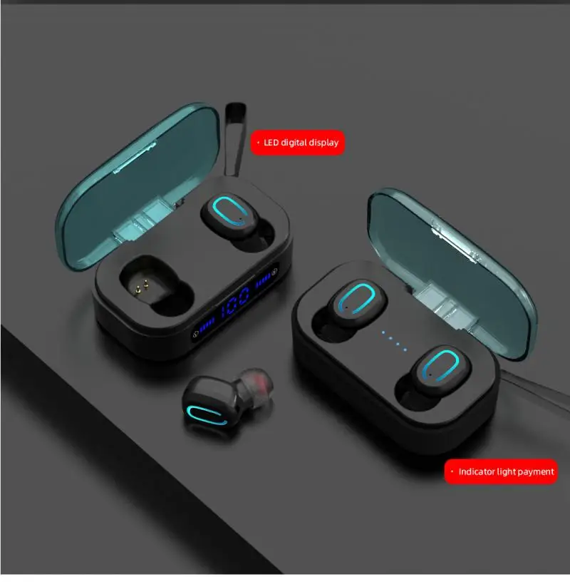 

Wireless Bluetooth 5.0 Earphones Headphones TWS Mini Earbuds Waterproof Headset Noise Reduction Hearing Protection Earphone