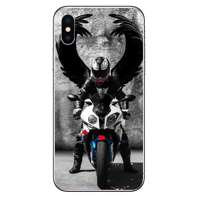 Soft TPU Silicon Phone Cases Retro Moto Cross Motorcycle Sports Cover for iPhoneXS Max XR 8 7 6 6S Plus X 5S Shell Coque Funda | Мобильные