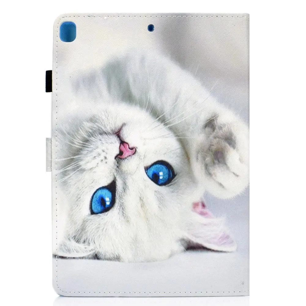 Милый чехол с кошкой для Apple iPad 10 2 2019 7 7th 8th поколение A2197 A2200 A2198 A2232 мягкий
