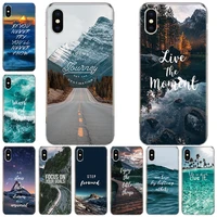 travel mountain sea beach phone case for apple iphone 13 pro max 12 mini 11 x xs xr 8 7 6 6s plus se 2020 5 5s cover shell coque