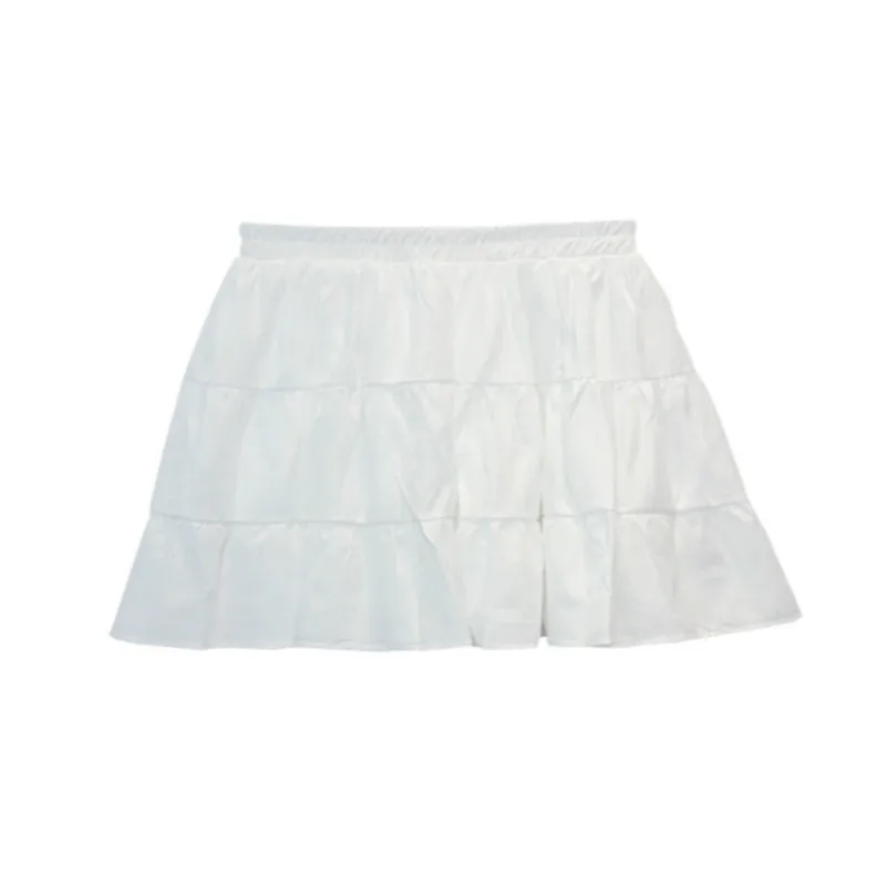 

Traf ZA 2021 Summer Women Korean Style Fashion Mini Pleated Short Skirts Black White Fairycore Vintage Tangada Harajuku Y2K