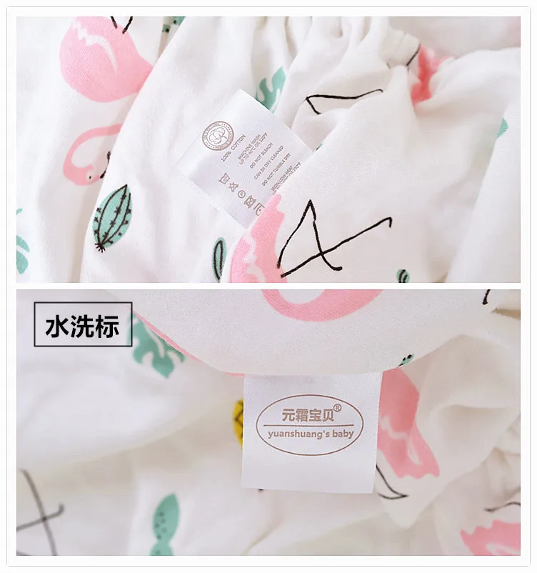 100см хлопковая кроватка простыня Мягкая дышащая детская наматрасник мультфильм