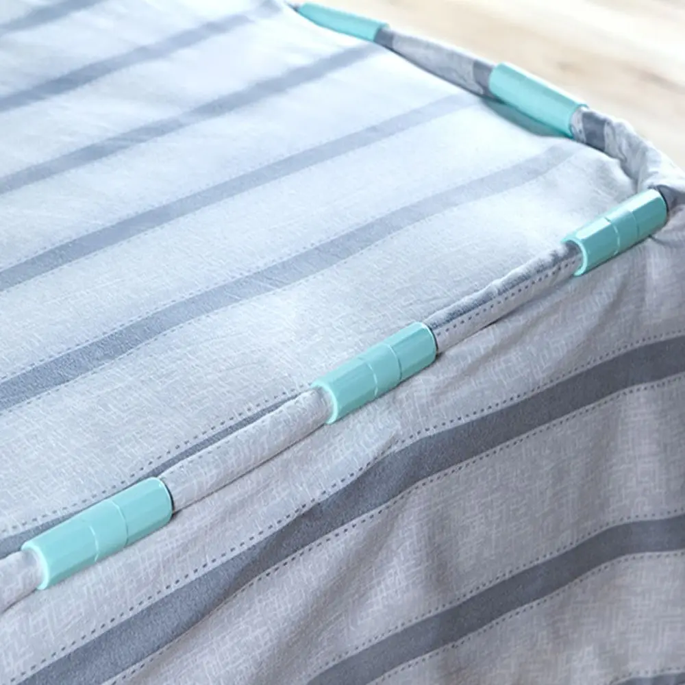 

10pcs Bed Sheet Clips Fixing Cover Mattress Grippers Fasteners Clothes Pegs Blankets Coverlet Holder Slip-Resistant Fixed Clamp