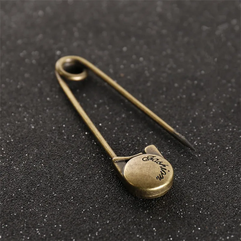 DoreenBeads, круглая головка, сплав, брошь на булавке, винтажная мода, большая пряжка для шали, шляпы, пакет для игл, кардиган, подвеска, брошь, ювелирное изделие