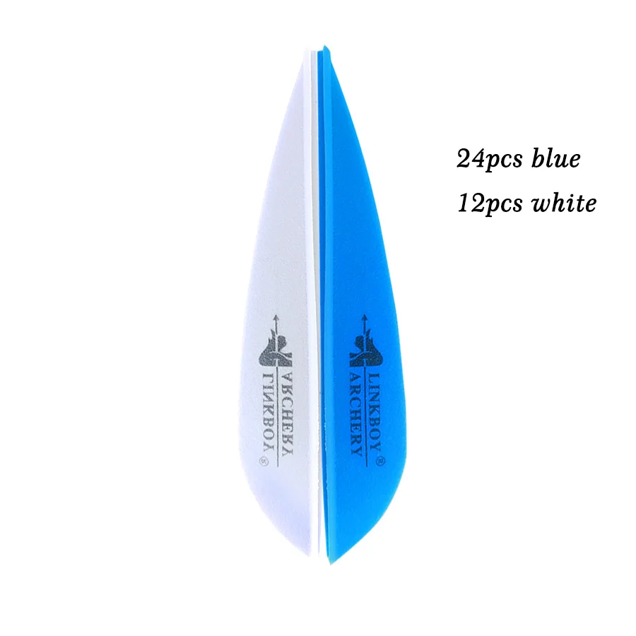 Стрелы для стрельбы из лука Linkboy пластиковые наконечники 2 8 дюйма 36/60 шт. | Спорт и