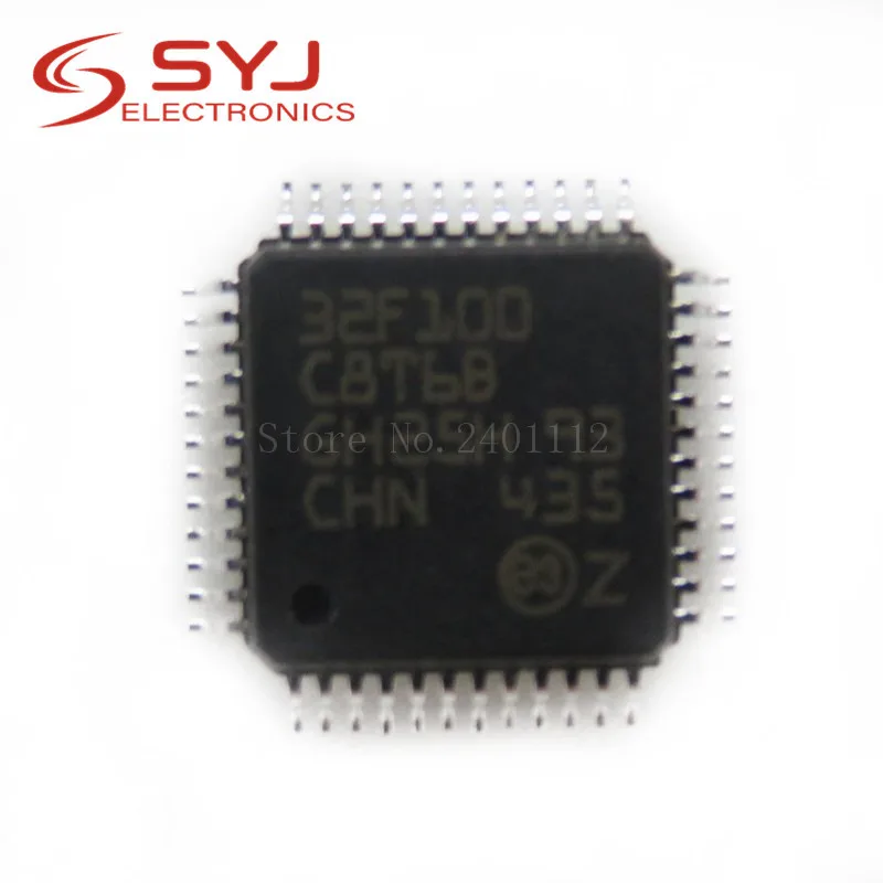 

10pcs/lot STM32F100C8T6 STM32F100C8T6B STM32F100 LQFP-48 In Stock