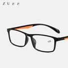 Очки для чтения мужские и женские ZUEE, ультралегкие, с прозрачными линзами, + 1,5, 2,0, 3,0, 4,0