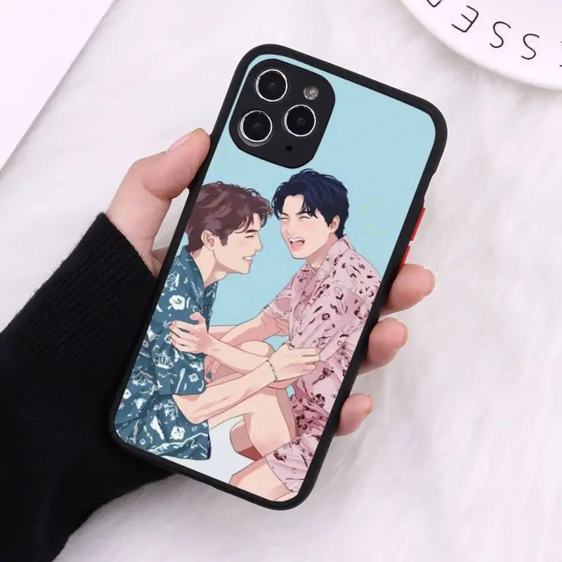 

mewgulf Phone Case Matte Transparent For iPhone 12 Mini 11 Pro XR XS Max 7 8 Plus