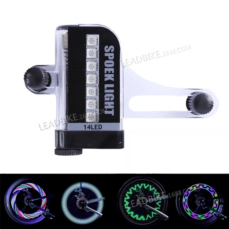 

14LED bicycle hot wheels 30 figure dead fly wheel light night riding accessories bicycle light waterproof warning light