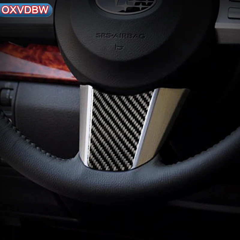 Внутренняя эмблема рулевого колеса автомобиля наклейка из углеродного волокна